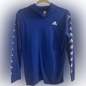 Adidas, boys long sleeve shirt, size large 14/16